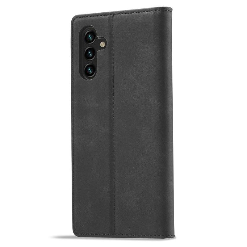 Kožené Pouzdro Samsung Galaxy A17 4g / 5g Kryty Na Mobil Semišový Efekt