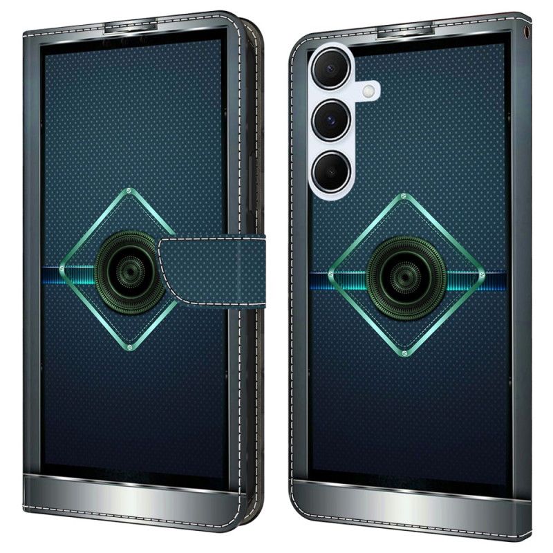 Kožený Kryt Na Samsung Galaxy A17 4g / 5g Fantasy Budoucnost Vzor