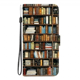 Kožený Kryt Na Samsung Galaxy A17 4g / 5g Knihovna