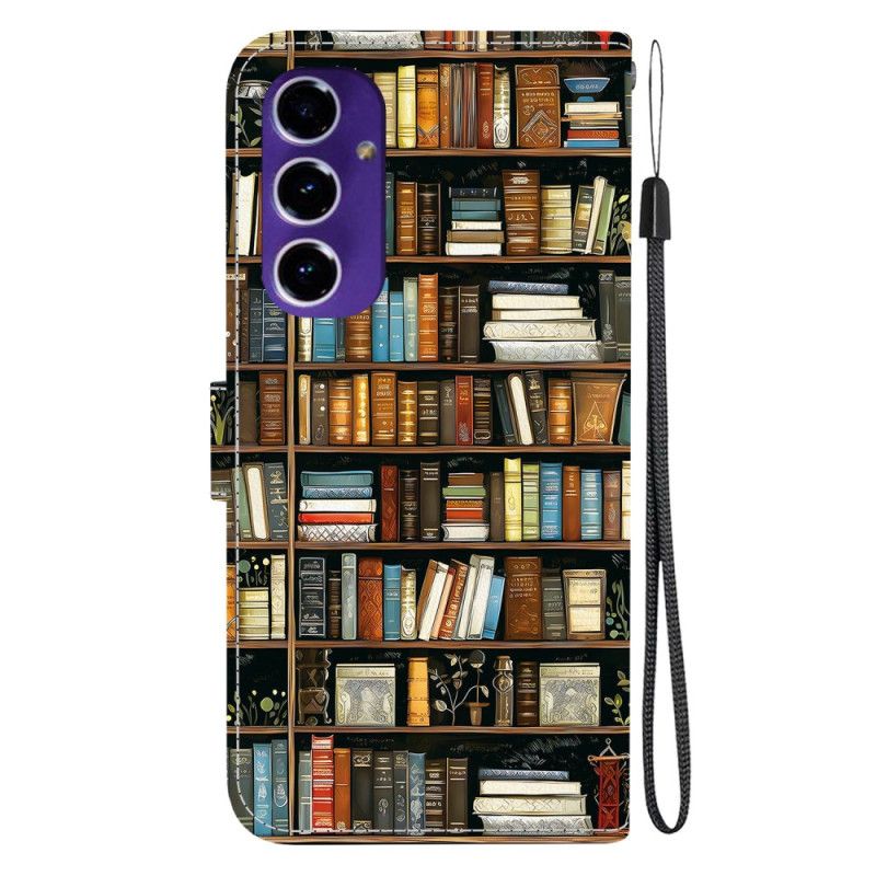 Kožený Kryt Na Samsung Galaxy A17 4g / 5g Knihovna