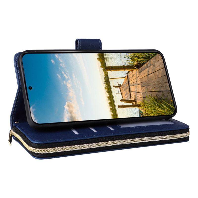 Kožený Kryt Samsung Galaxy A17 4g / 5g Jednoduchá Peněženka