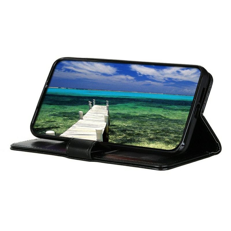 Kožený Kryt Samsung Galaxy A17 4g / 5g Lak Z Umělé Kůže