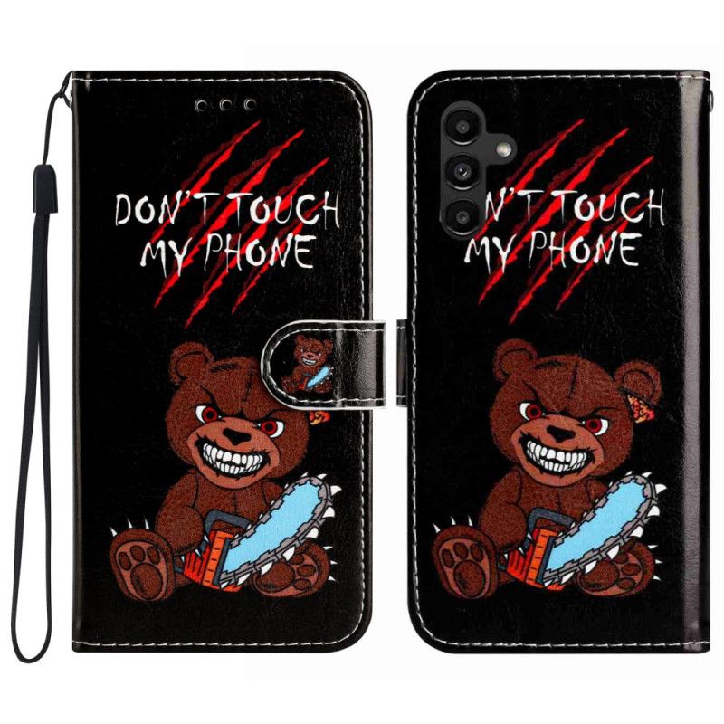 Kožený Kryt Samsung Galaxy A17 4g / 5g Nesahej Na Můj Telefon