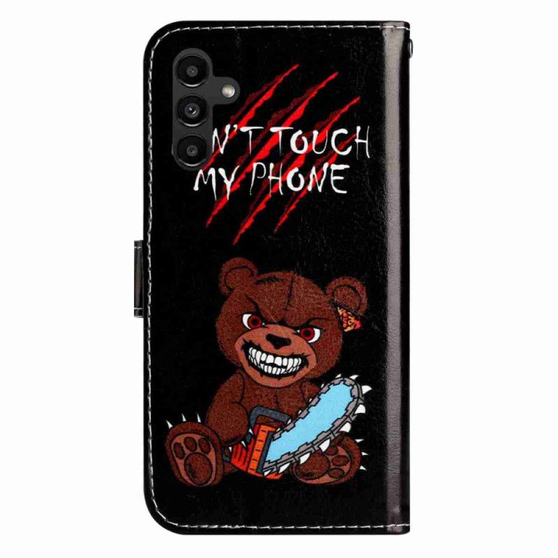 Kožený Kryt Samsung Galaxy A17 4g / 5g Nesahej Na Můj Telefon