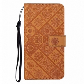 Kožený Kryt Samsung Galaxy A17 4g / 5g Patchwork