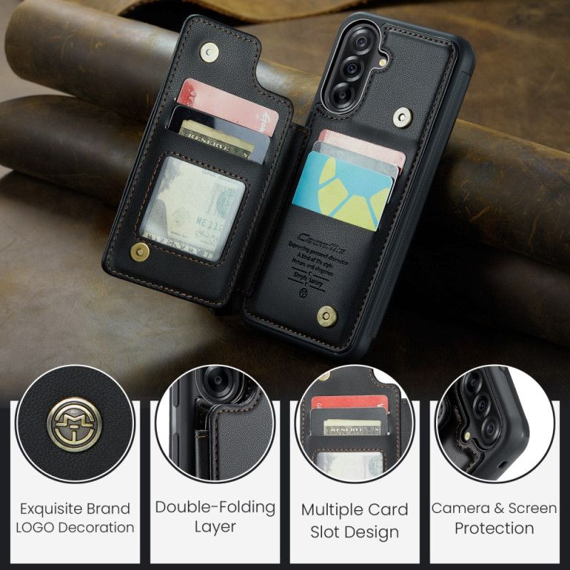 Kožený Kryt Samsung Galaxy A17 4g / 5g Pouzdro Na Rfid Karty Caseme