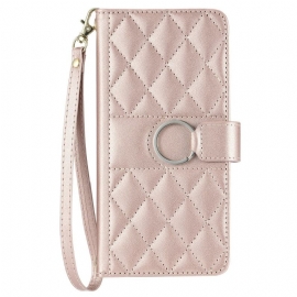 Kožený Kryt Samsung Galaxy A17 4g / 5g Prošívaný Design