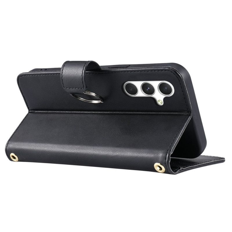 Kožený Kryt Samsung Galaxy A17 4g / 5g Prošívaný Design