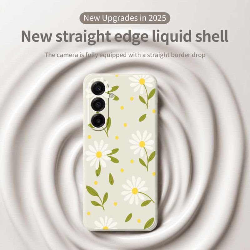 Kryt Samsung Galaxy A17 4g / 5g Kryty Na Mobil Bílé Květiny