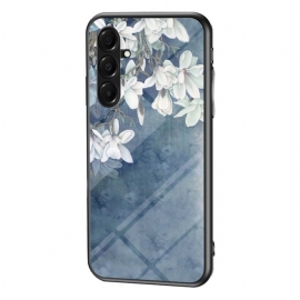 Kryt Samsung Galaxy A17 4g / 5g Květiny Z Tvrzeného Skla