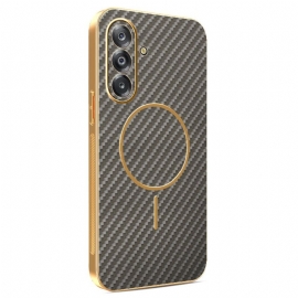 Kryt Samsung Galaxy A17 4g / 5g Magnetická Karbonová Textura