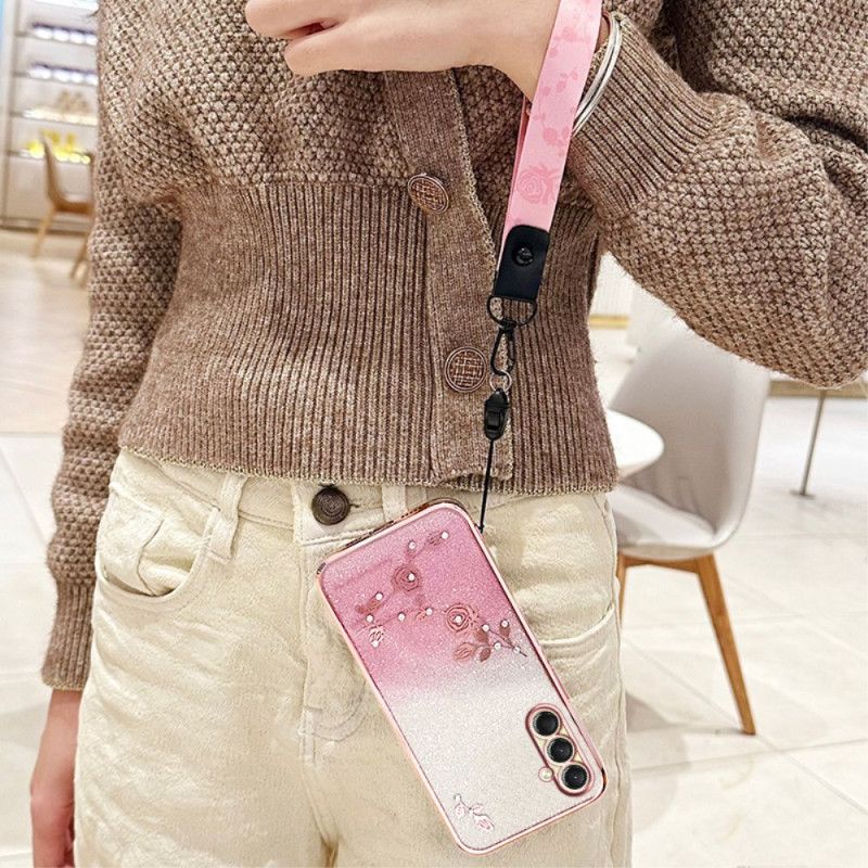 Kryt Samsung Galaxy A17 4g / 5g Pásky S Kamínky Kadem