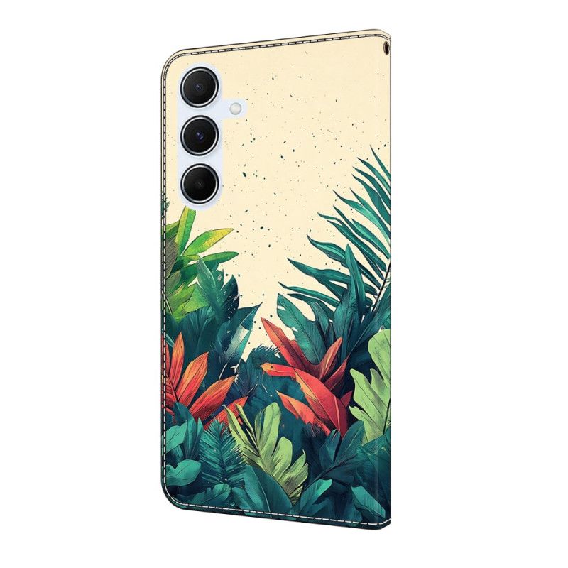 Peněženková Pouzdra Samsung Galaxy A17 4g / 5g Listy