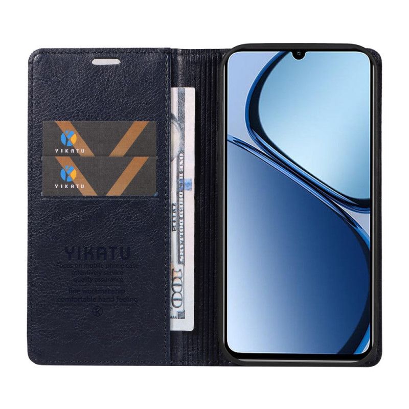 Kožené Pouzdro Folio Realme Note 60 Vintage Yikatu