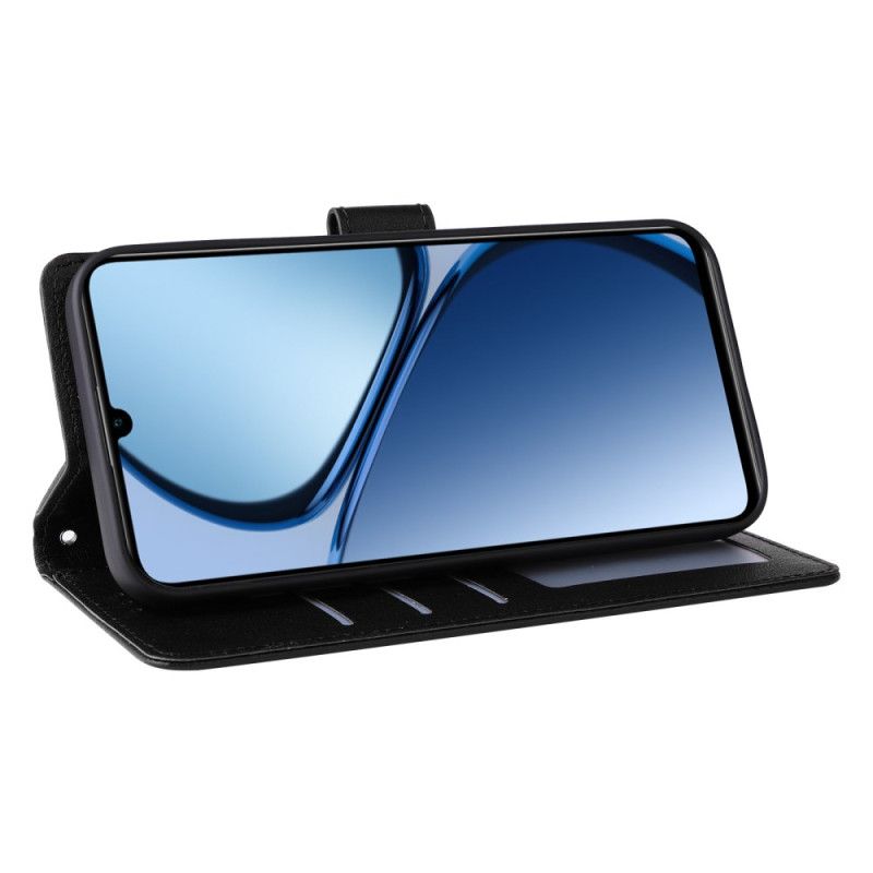 Kožený Kryt Realme Note 60 Jednoduchá Umělá Kůže