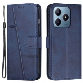 Kožený Kryt Realme Note 60 Obchodní Styl