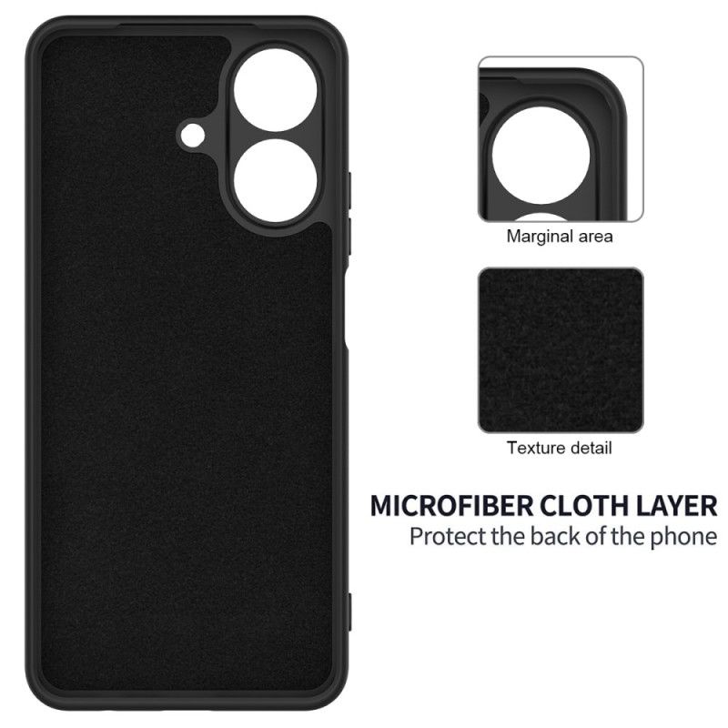 Kryt Realme Note 60 Tekutý Silikon Se Šňůrkou