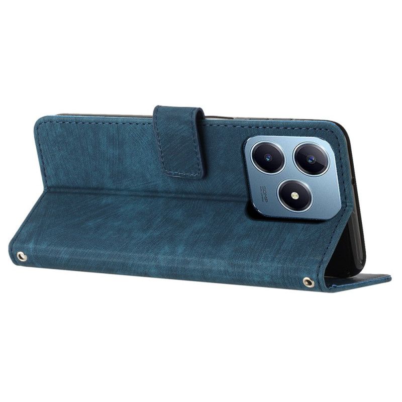 Peněženková Pouzdra Realme Note 60 Kryty Na Mobil Retro Linie