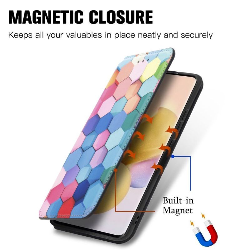 Flipové Pouzdro Na Xiaomi 12 Barevná Plástev