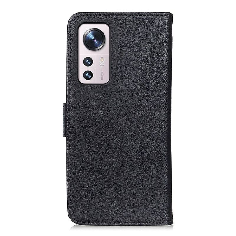 Flipové Pouzdro Na Xiaomi 12 Držák Karet Z Umělé Kůže Khazneh