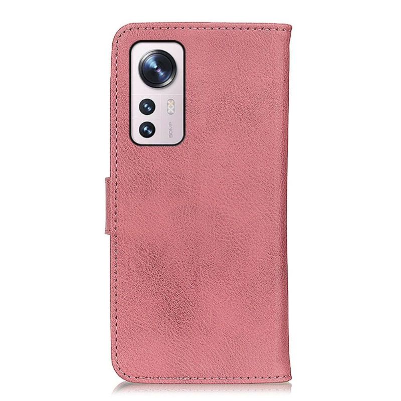 Flipové Pouzdro Na Xiaomi 12 Držák Karet Z Umělé Kůže Khazneh