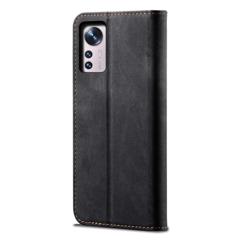 Flipové Pouzdro Na Xiaomi 12 Džíny Ve Stylu Giulia
