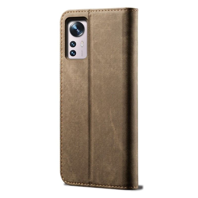 Flipové Pouzdro Na Xiaomi 12 Džíny Ve Stylu Giulia