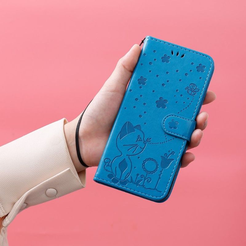 Flipové Pouzdro Na Xiaomi 12 Ilustrace Kočky