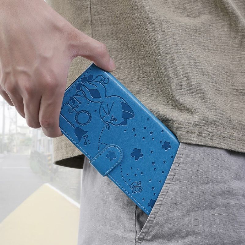 Flipové Pouzdro Na Xiaomi 12 Ilustrace Kočky