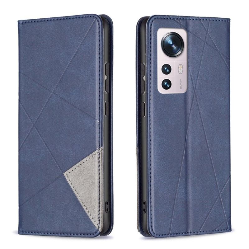 Flipové Pouzdro Na Xiaomi 12 Kožený Držitel Karty Ve Stylu Célinia
