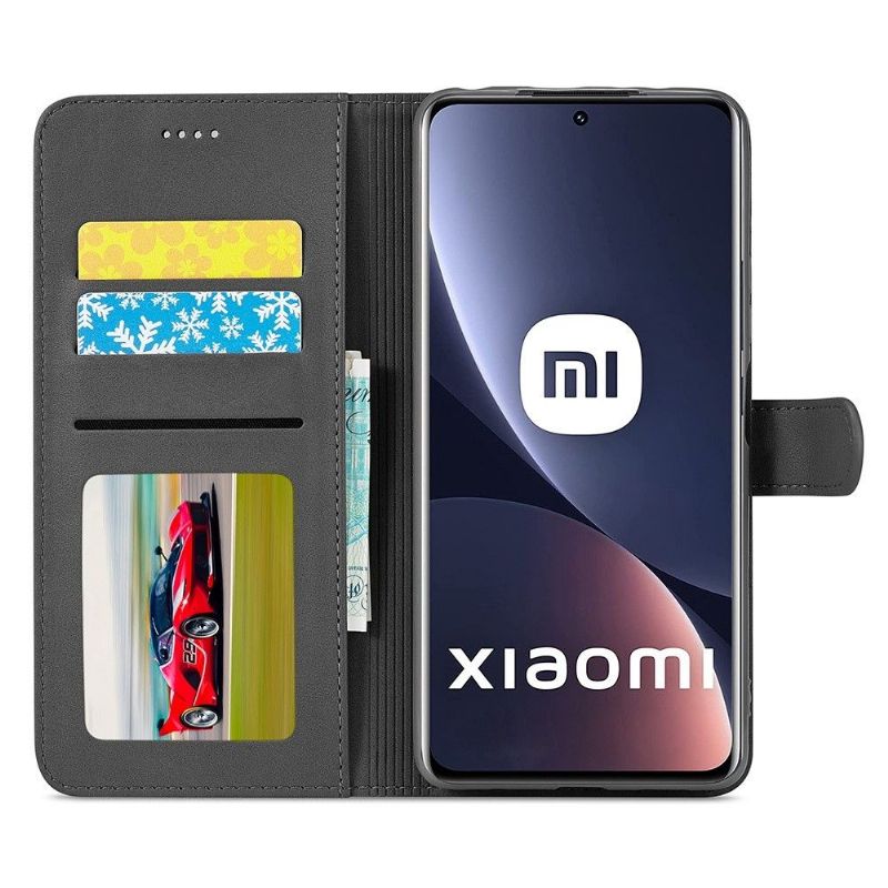 Flipové Pouzdro Na Xiaomi 12 Kožený Efekt Lc.imeeke