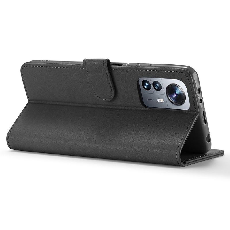 Flipové Pouzdro Na Xiaomi 12 Kožený Efekt Lc.imeeke