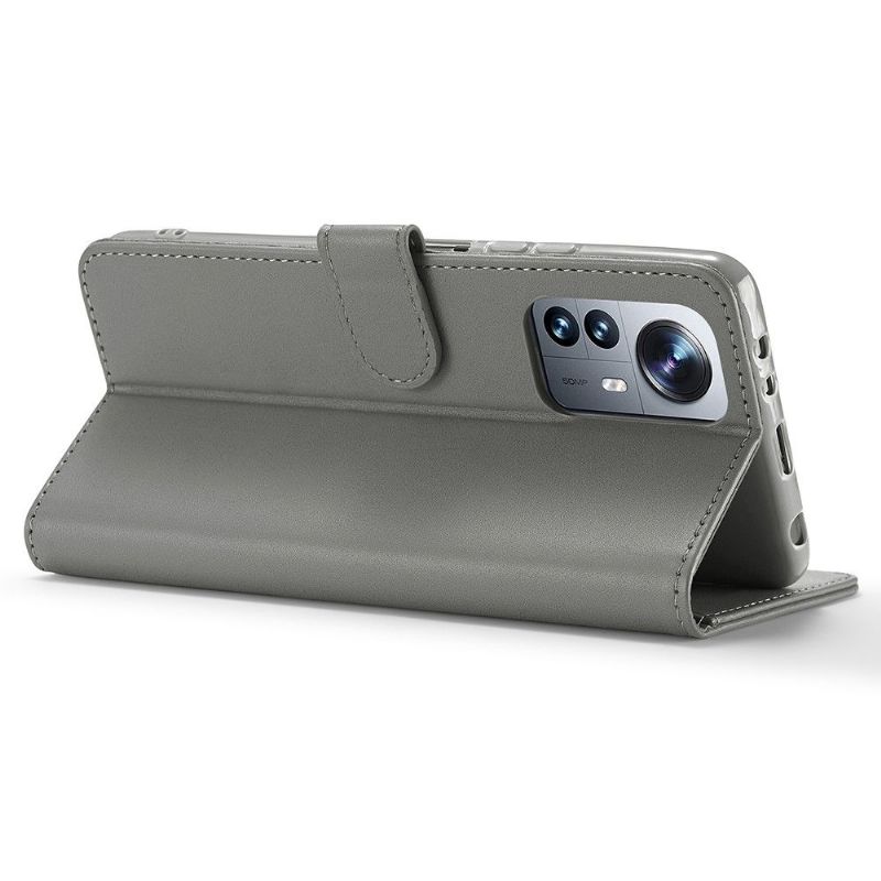 Flipové Pouzdro Na Xiaomi 12 Kožený Efekt Lc.imeeke