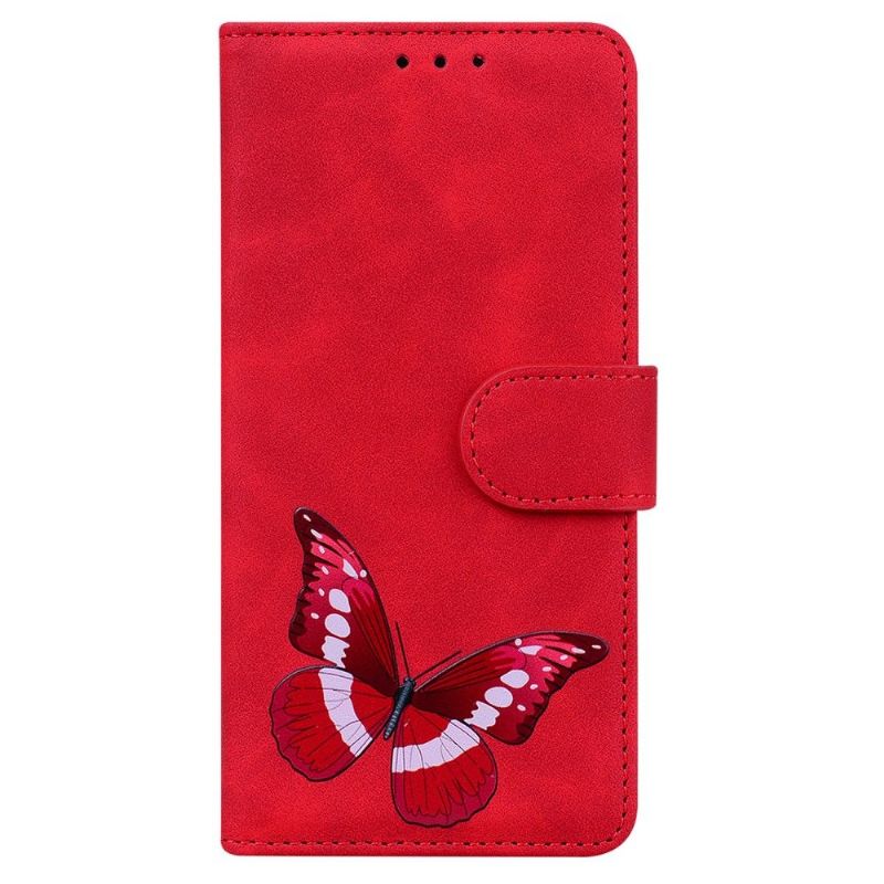 Flipové Pouzdro Na Xiaomi 12 Ochranný Ochrana Proti Barevným Motýlům