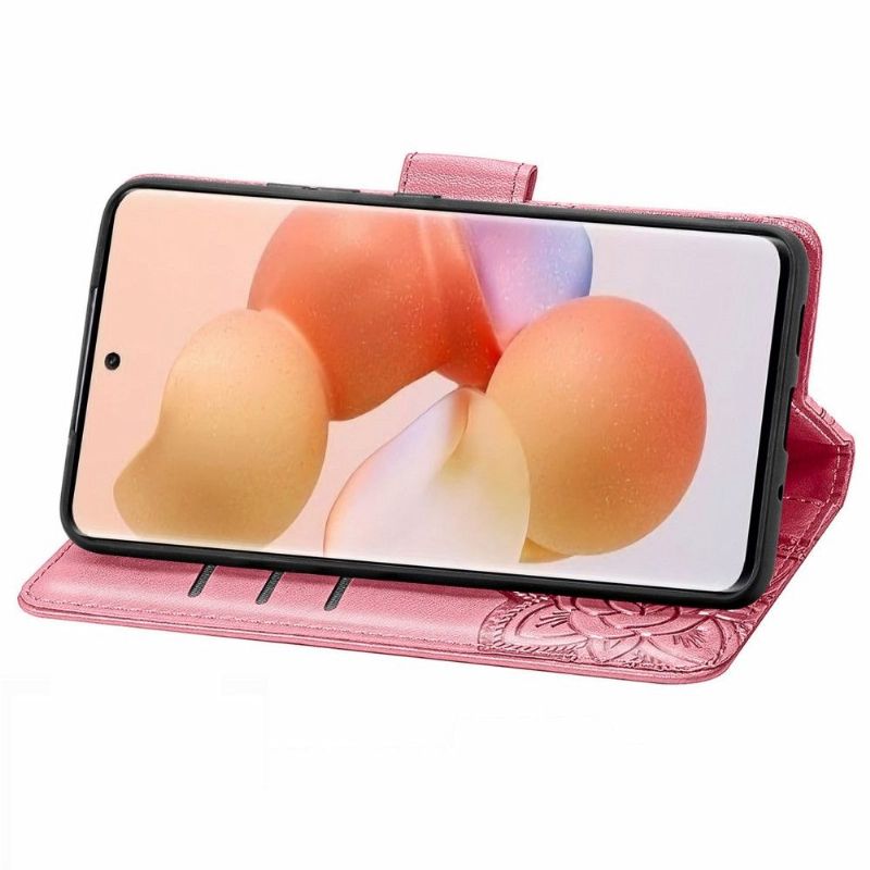 Flipové Pouzdro Na Xiaomi 12 Pomocný Motýl