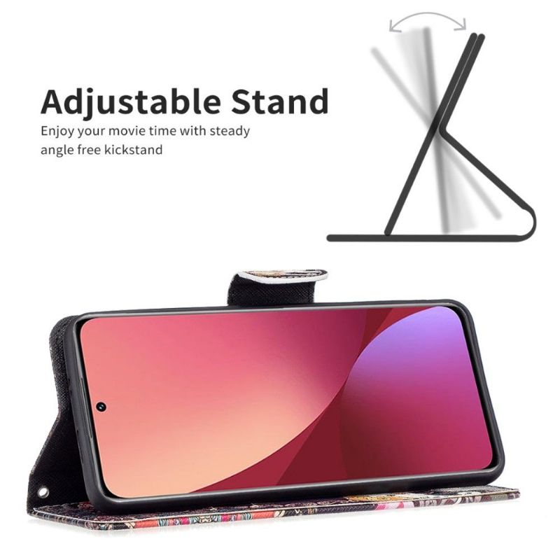 Flipové Pouzdro Na Xiaomi 12 Vzory Slonů