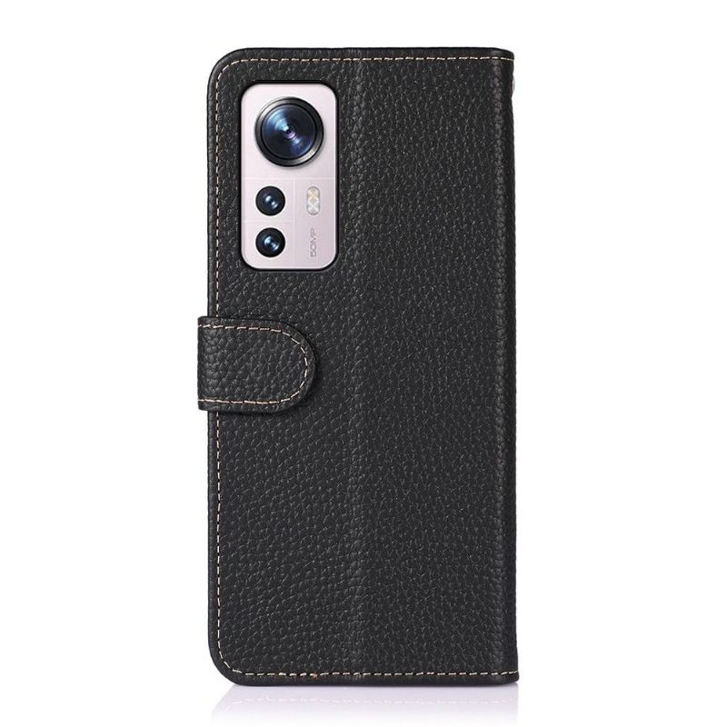Flipové Pouzdro Na Xiaomi 12 Zrnitá Kůže Khazneh
