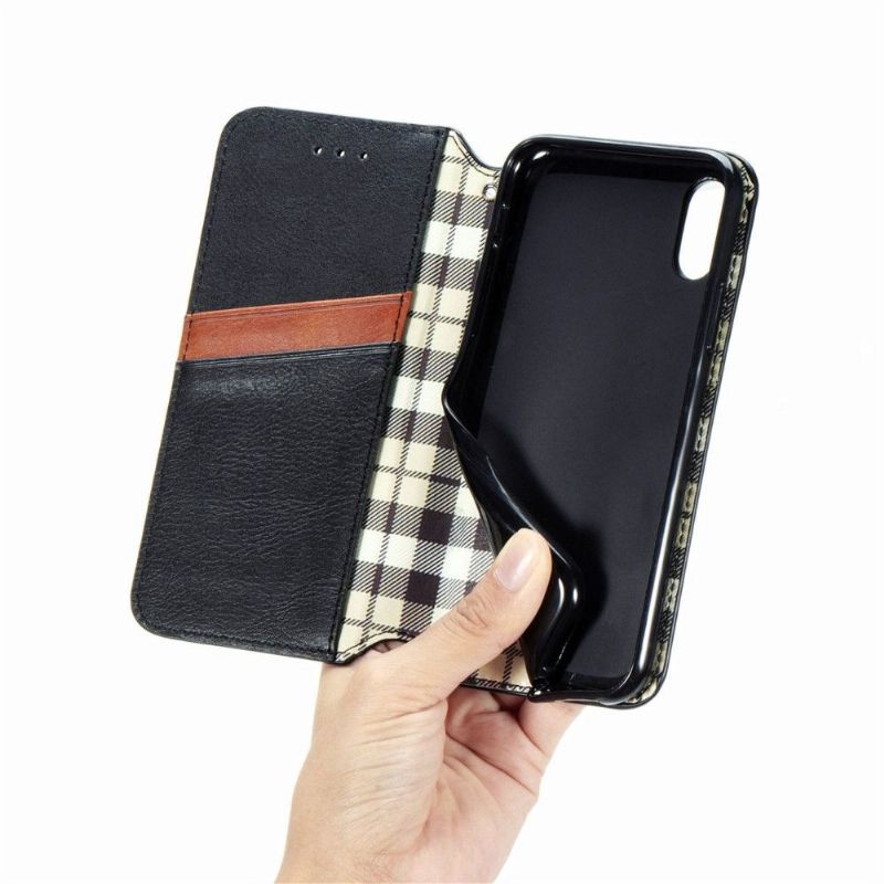 Kožené Pouzdro Na Xiaomi 12 Držák Karty Kub Design