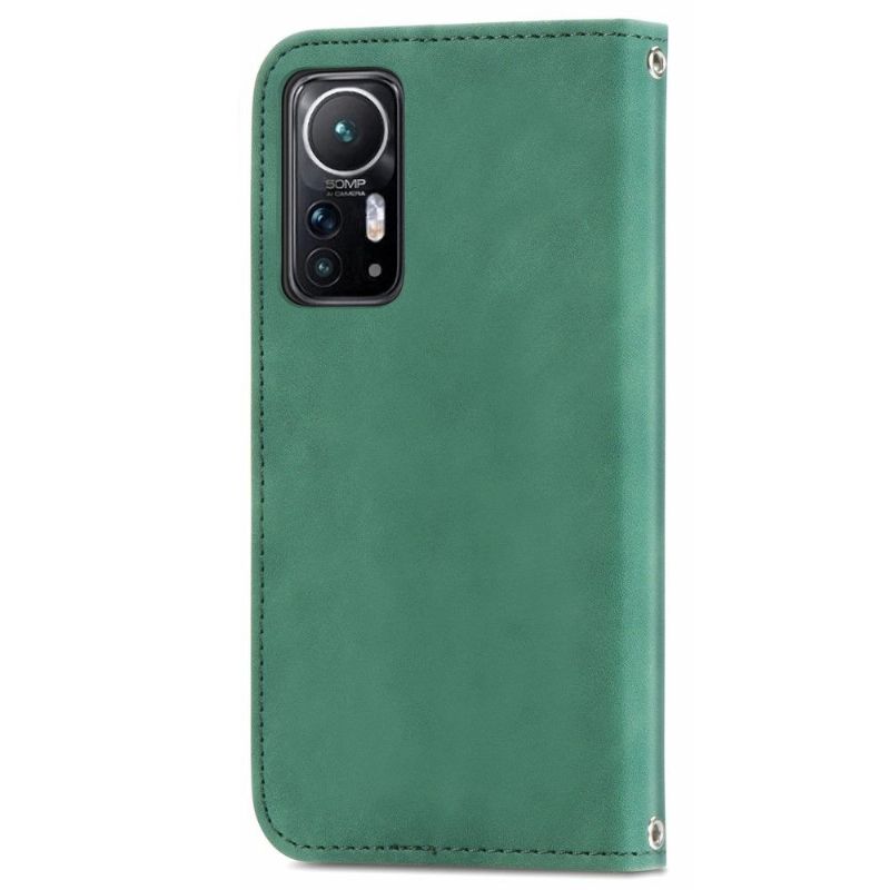 Kožené Pouzdro Na Xiaomi 12 Obchodní Retro