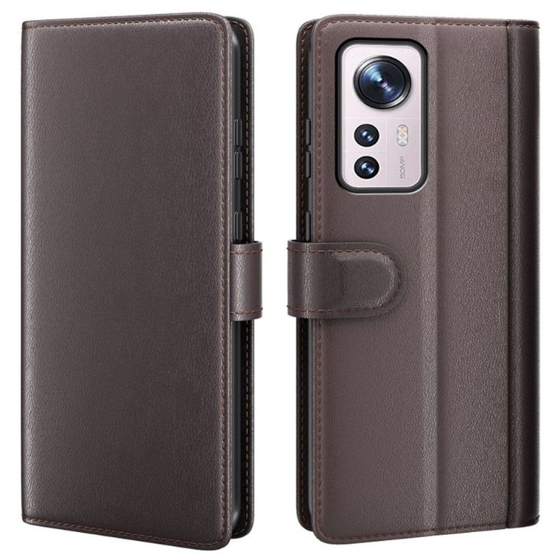 Kožené Pouzdro Na Xiaomi 12 Prémiová Kůže