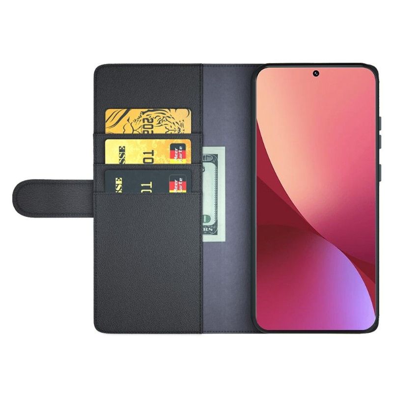 Kožené Pouzdro Na Xiaomi 12 Prémiová Kůže