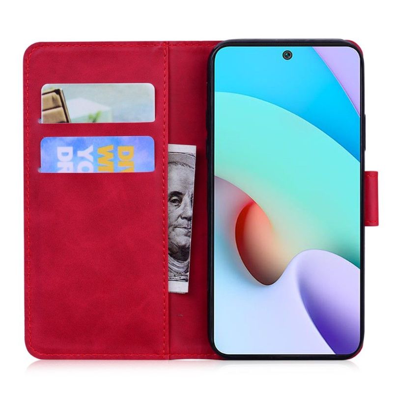 Kožené Pouzdro Na Xiaomi 12 Reliéfní Tygr