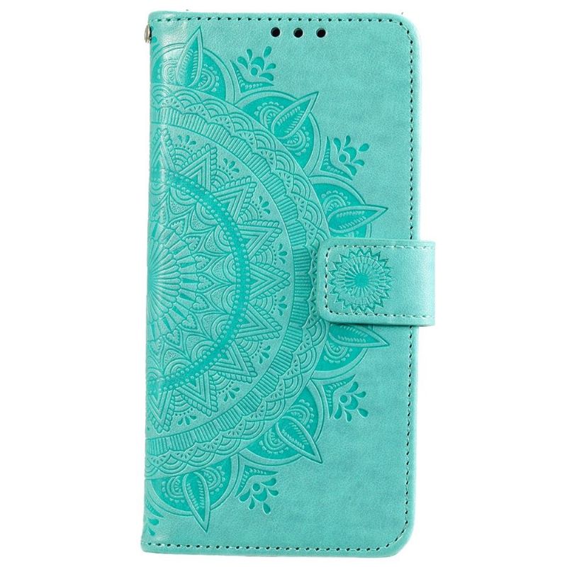 Kožené Pouzdro Na Xiaomi 12 Sluneční Mandala