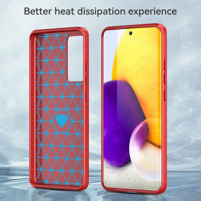 Kryt Na Xiaomi 12 Silikonový Kartáčovaný Efekt