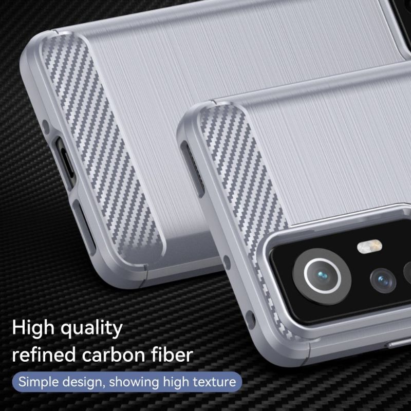 Kryt Na Xiaomi 12 Silikonový Kartáčovaný Efekt