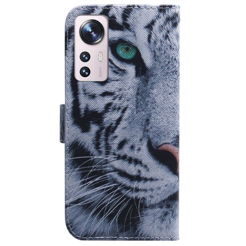 Pouzdra Na Xiaomi 12 Bílý Tygr