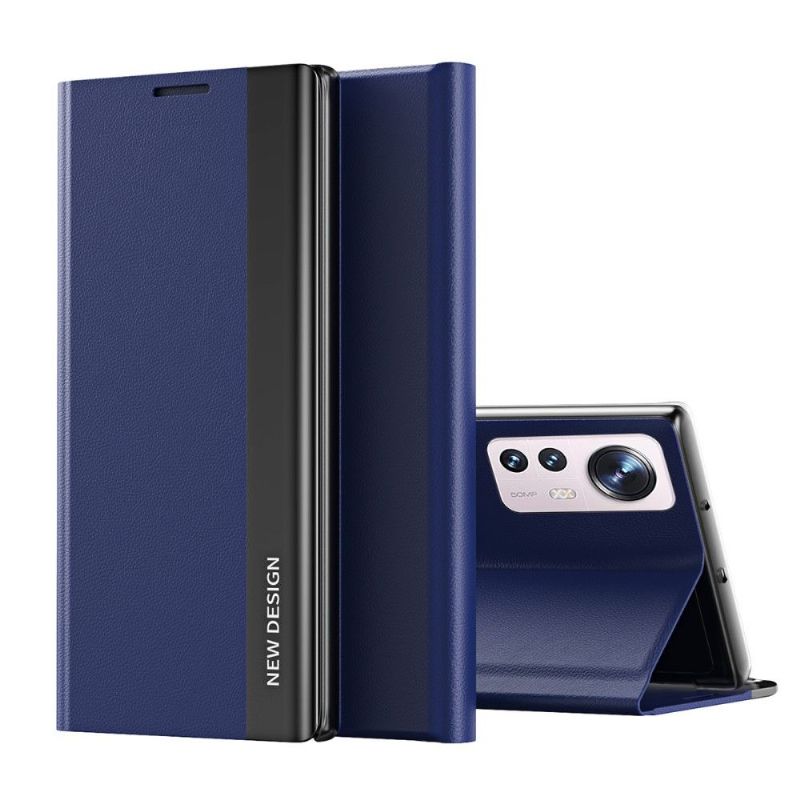 Pouzdra Na Xiaomi 12 Obchodní Magnet S Koženým Efektem