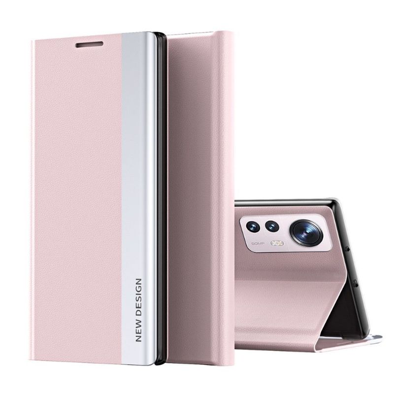 Pouzdra Na Xiaomi 12 Obchodní Magnet S Koženým Efektem