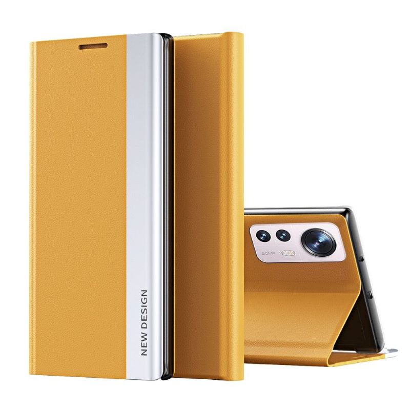 Pouzdra Na Xiaomi 12 Obchodní Magnet S Koženým Efektem