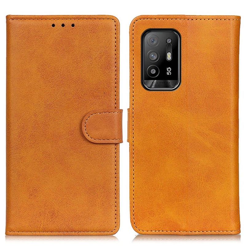 Flipové Pouzdro Na Oppo A94 5G Efekt Matné Kůže Marius